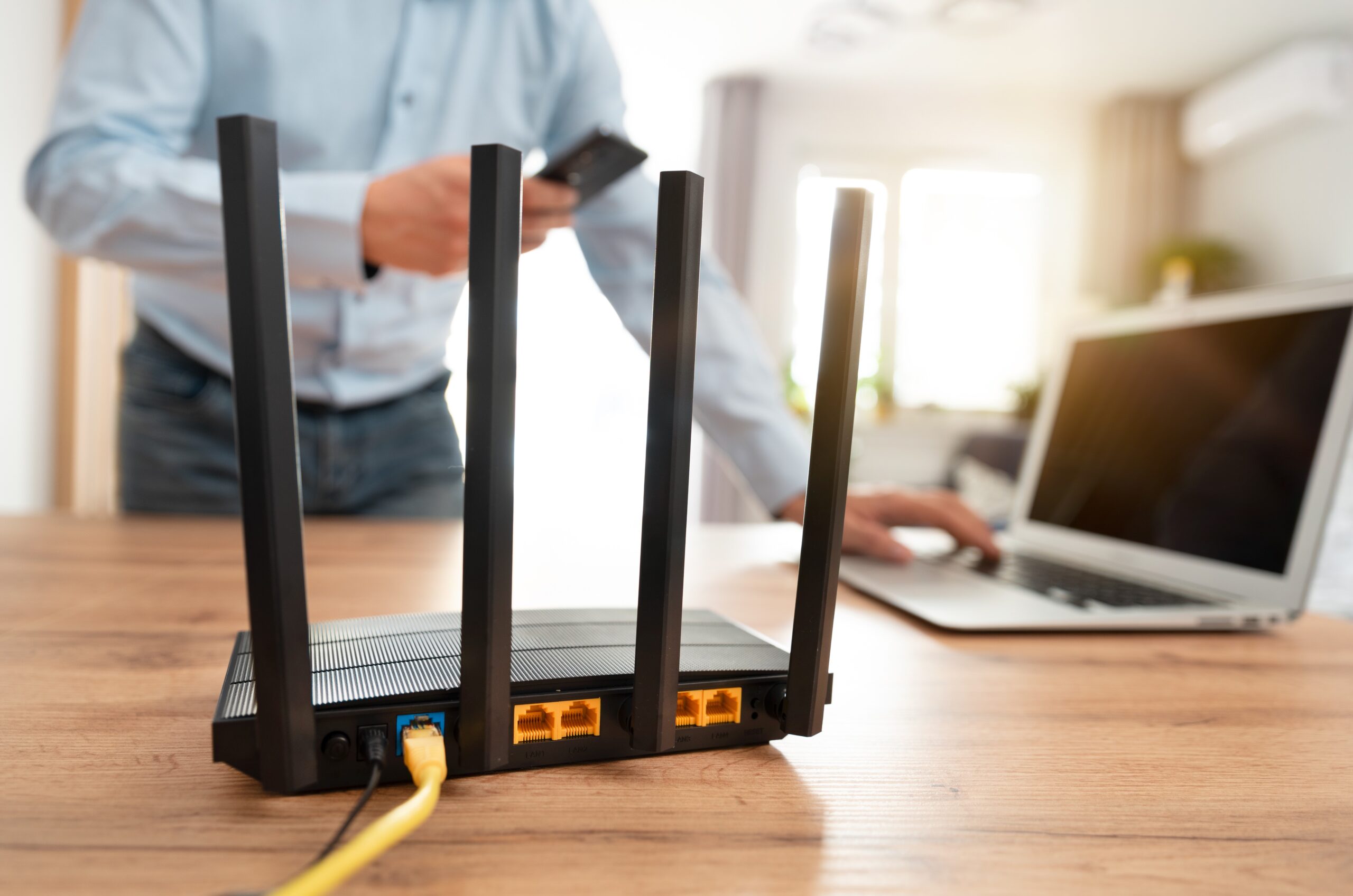 Router Ethernet ports